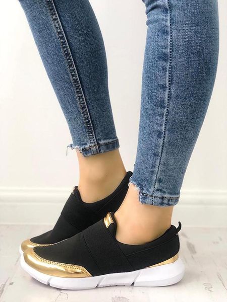

new fashion ladies casual shoes are not tied with women's shoes bright sneakers convenient and comfortable women's d30