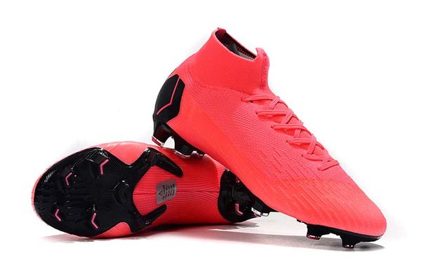 

superfly 7 elite cr7 fg football boots fg men soccer shoes pink soccer cleats