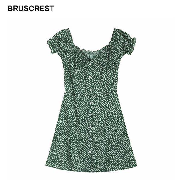 

summer dress 2019 boho beach vintage green floral button club party mini dress elegant dresses dress streetwear, Black;gray