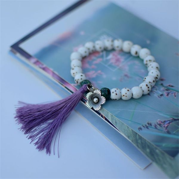 

designer bracelet ceramic charm bracelet korean creative handwork style couple bracelet ornament jewelry charm 18, Golden;silver
