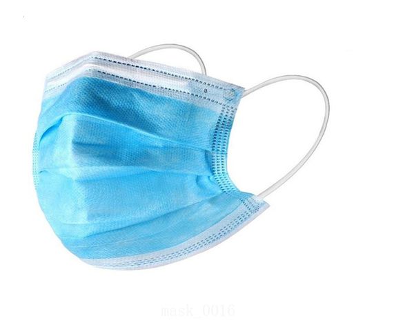 

акции 14sl готов 50шт 50 шт уп одноразовая ежедневная гражданского обычные маски 3 слоя оптовая продажа производители черный синий