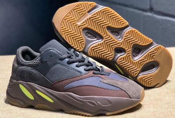 

700 men women running shoes magnet utility black vanta tephra geode inertia mauve kanye west mens trainers fashion sports sneakers, White;red