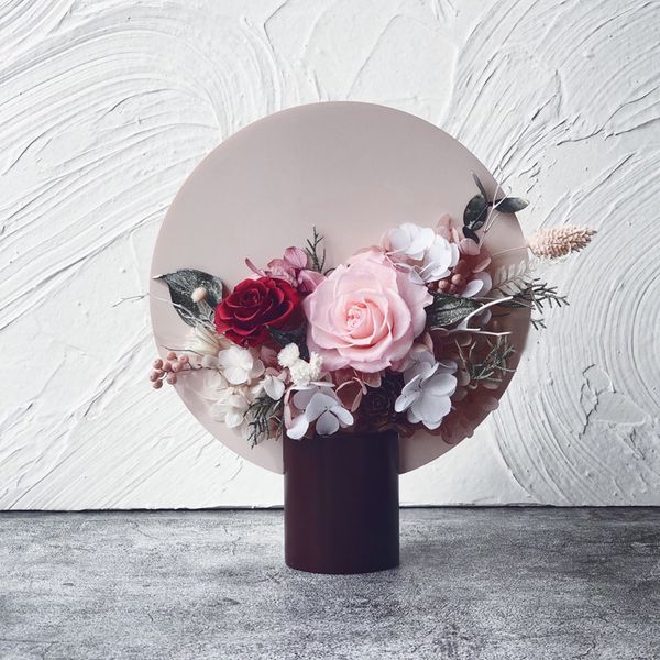 

nordic fresh flower vase utensil baked lacquer acrylic gift flower vases living room home decoration accessories modern