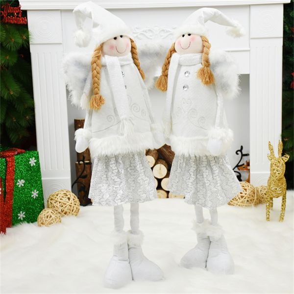 

christmas decorations xmas toy christmas decorations for home white xmas angel desk windown ornaments christmas tree decorations y191030