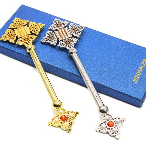 

church prayer supplies hand cross church ornaments home chapel decor box-packed and brand new pet supplies