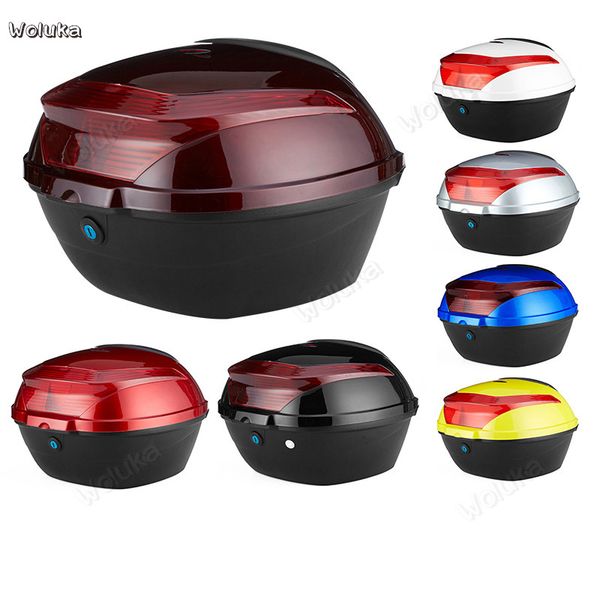 

motorcycle trunk universal electric vehicle rear trunk large medium size scooter toolbox cd50 q02