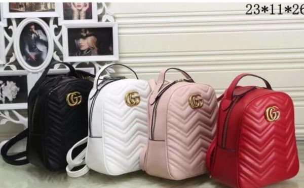 

Fa hionxxl 13 gucci new marmont backpack bag handbag women backpack luxury de igne chool bag leather quilted mochila high quality