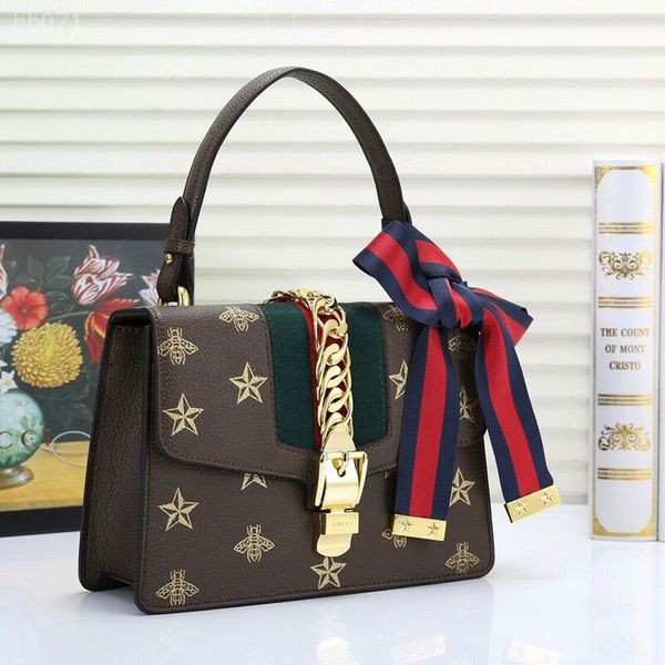 

shoulder bags handbags fashion classic women's bag 2020 new bow shoulder shoulder bag personality wild lock diagonal bag