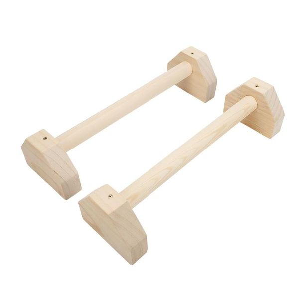 

fitness push-up stands bars sport gym exercise training chest pine wood calisthenics handstand parallel bar double rod