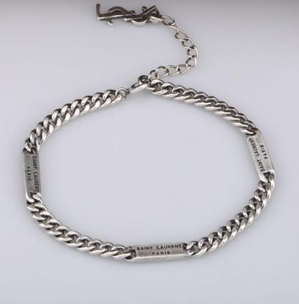 

Дизайнер YS Цепной Браслет из стерлингового серебра S925 Новый Модный Подарок женск