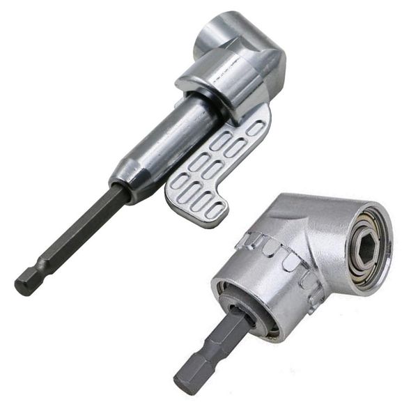 

105 degree angle 1/4 hex shank angle driver extension hex drill bit screwdriver holder adapter for screwdrivers power tool