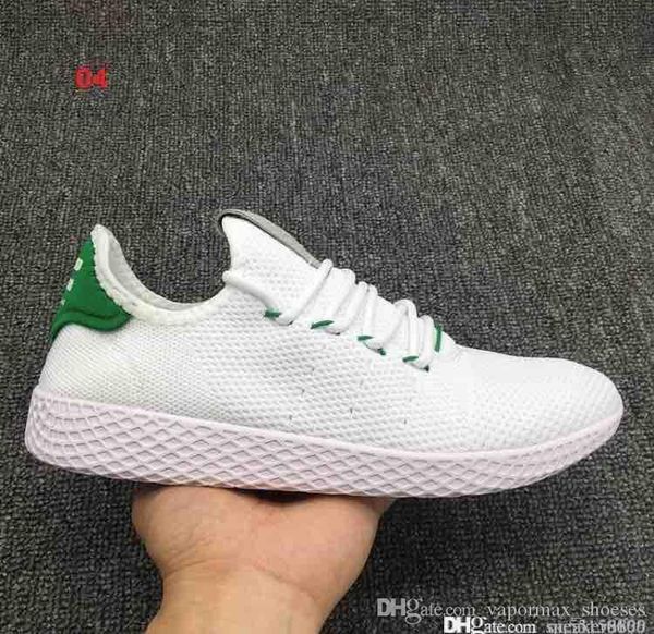 

new pharrell williams 1 tennis hu for men sneakers women racer fashion athletic sport shoe corss hiking jogging walking outdoor shoe, Black