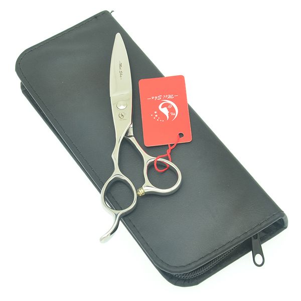

6.0 inch meisha left hand hairdresser's hair cutting shears japanese steel hair scissors salon clipper with wide blades ha0454