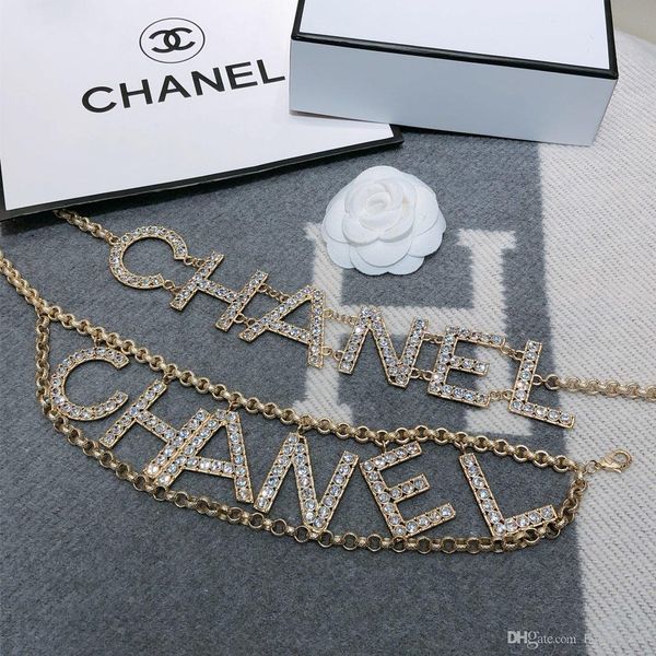 

2019 new wai t chain medu a de igner fa hion high end ladie wai t chain one ize with box handbag