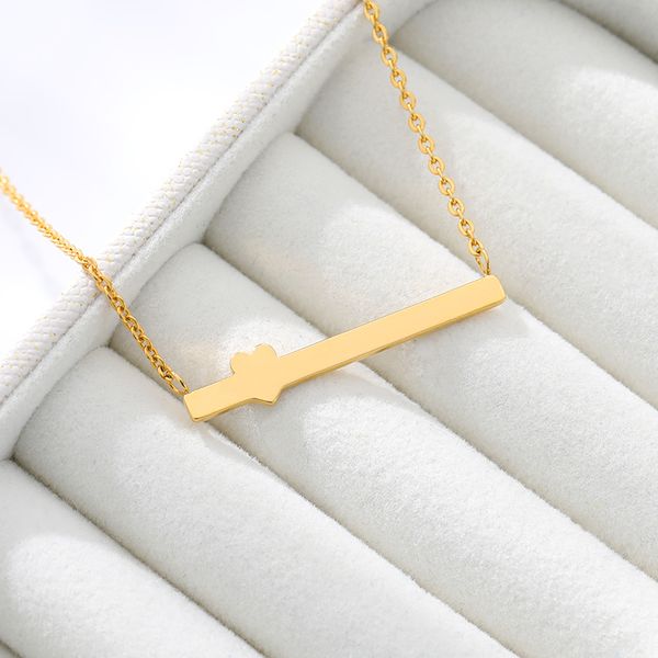 

cross heart pendant necklace for women stainless steel gold chain prayer christ men choker crucifix jesus christian jewelry gift, Silver