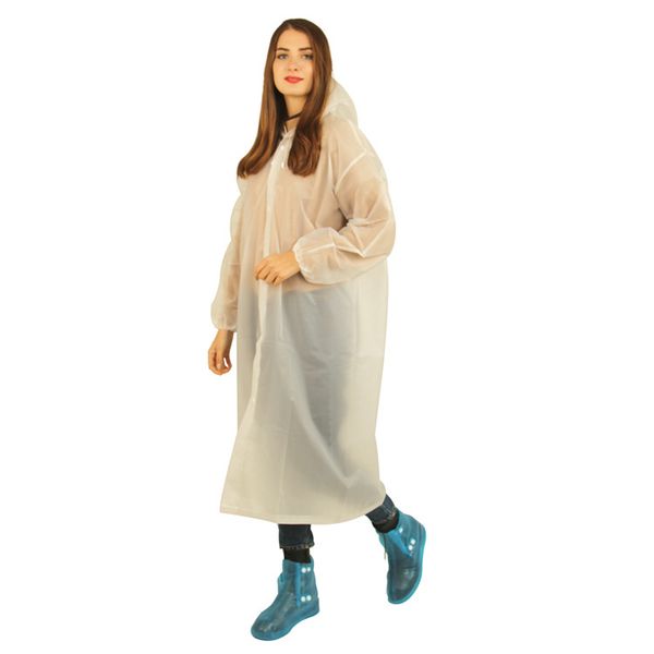 

raincoat eva non-disposable thick rainwear universal durable poncho hiking hooded waterproof rain coat ourdoor in stock