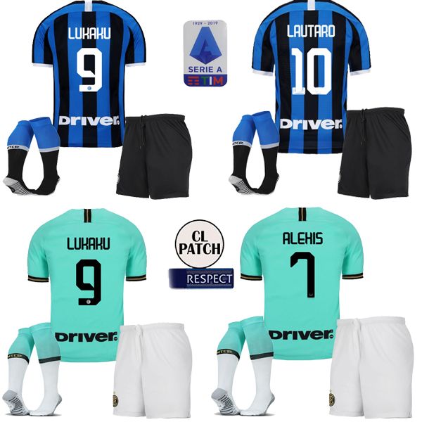 

Inter lukaku lautaro kriniar inter 2019 20 milan occer jer ey godin barella peri ic lukaku jer ey football kit kid kit hirt, Black;red