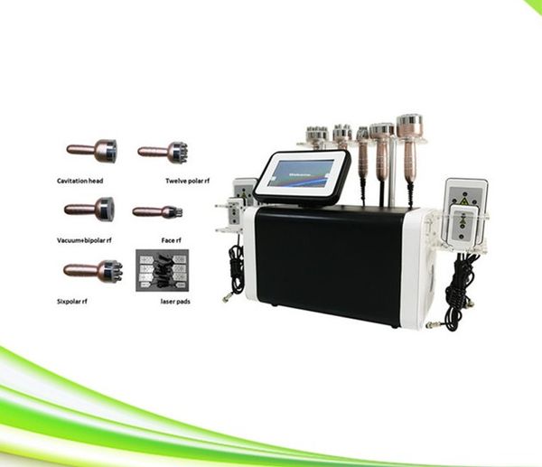 

6 in 1 lipo laser ultrasonic cavitation rf slimming machine for sale