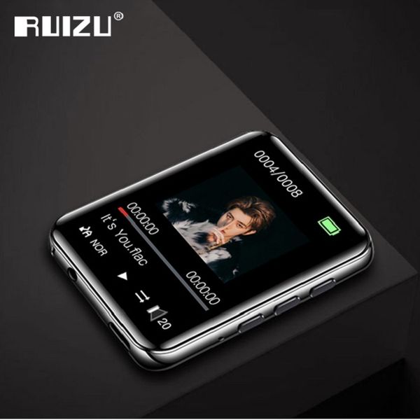 

new ruizu m4 portable mini bluetooth mp3 player 1.8" full touch screen fm radio e-book pedometer video player hifi music player