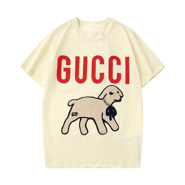 

18ss luxury europe paris embroidery contrast patchwork tshirt fashion mens designe t shirt casual men clothes cotton tee, White;black