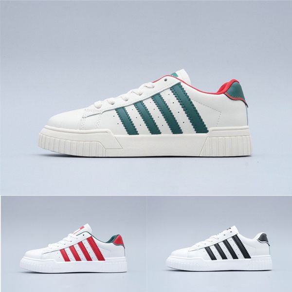 

the new selling board shoes for male and female lovers shell head classic sports casual small white shoes casual sports leather cover