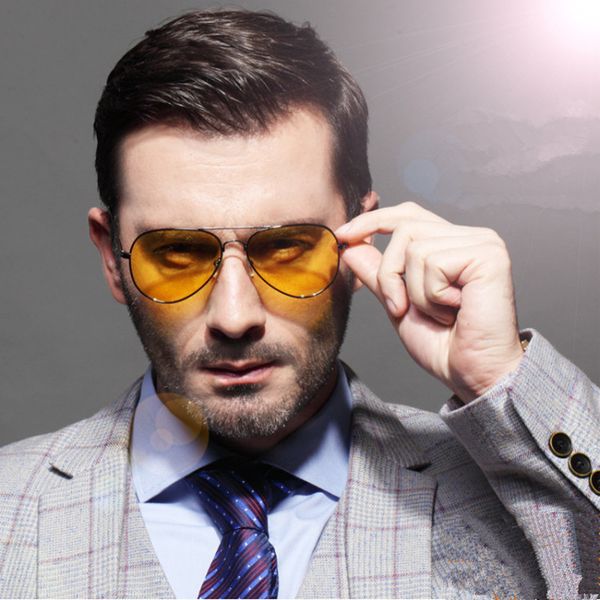 

anti-glare polarizer car drivers night vision goggles polarized driving glasses copper alloy sunglasses auto accessories