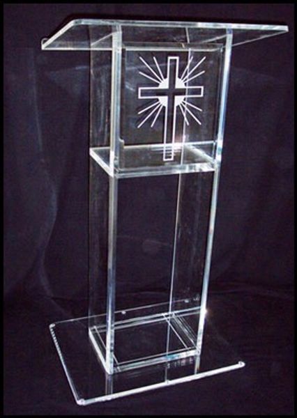 

transparent acrylic lectern podium pulpit lectern bureau stand