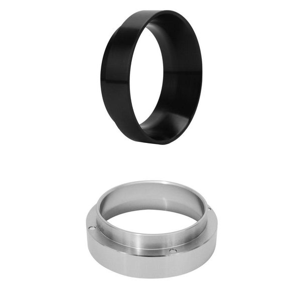 

2 pieces 51 mm aluminum coffee dosing dosing funnel for portafilter