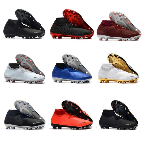 

mens soccer cleats phantom vsn elite df fg ag outdoor soccer shoes x ea sports phantom vision football boots scarpe calcio 39-45