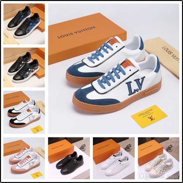 

20ss новые туфли [подлинный box] мода кроссовки белый черный обувь обувь мужчины flats luxury конструкторы rockrunner кроссовки повседневная, Black