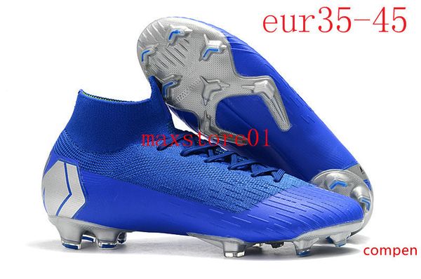 

2019 mercurial superfly vi 360 elite fg kj 6 xii 12 cr7 ronaldo neymar mens women boys high ankle soccer shoes football boots cleats us3-11