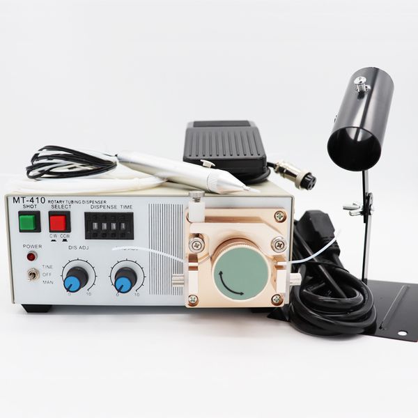 MT-410 Peristáltico Dispenser Automático Distisão Manual de Precisão Dispensador de Tubulação Rotativa