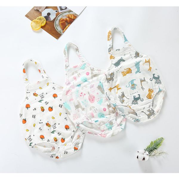 

baby cool bodysuit newborn baby girls clothes boys clothes bodysuit summer sleeveless children strap clothing kids overalls, Blue