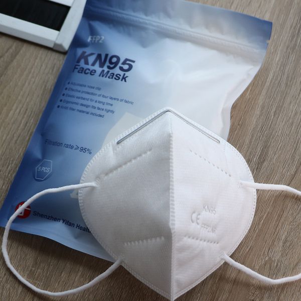 

вирус kn95 складной анти-капельной передачи ffp2 маски анти-пыли, анти-вирус бактерий для лица маски с fda сертификата се