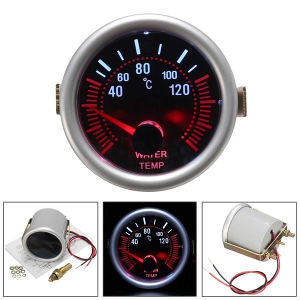 

2'' 52mm digital car red led electronic water temp temperature gauge and sensor