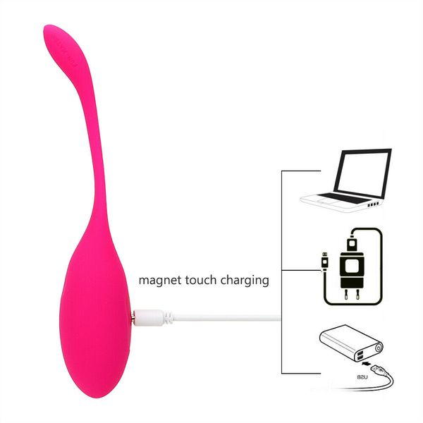 Вибраторы вибрирующие яичные секс женщины G-Spot-USB Заряд Ben WA Ball Demote Control Kegel A987