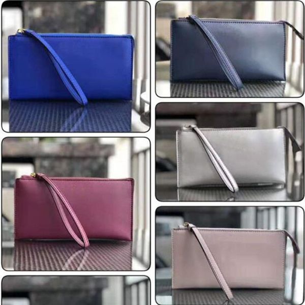 

women k&s pu leather wallets wristlet purses zipper clutch bag fashion party wristlets bags handbags evening bag card holders pouch c61504, White