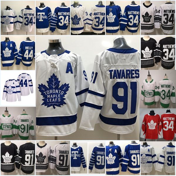 

toronto maple leafsohn john tavares 2019 all-star jersey 44 morgan rielly #34 auston matthews toronto maple leafs 2018 stadium series jersey, Black;red