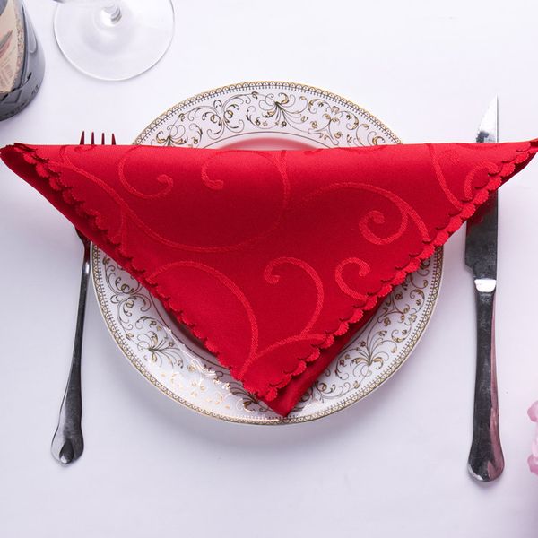 

48*48cm table napkins linen polyester handkerchief cloth dinner wedding decoration party suppliers 2017ing xhc88