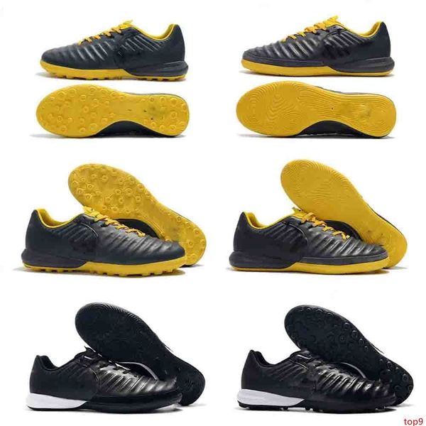 

2019 mens soccer shoes timpox finale ic tf soccer cleats mens football boots indoor black size39-45