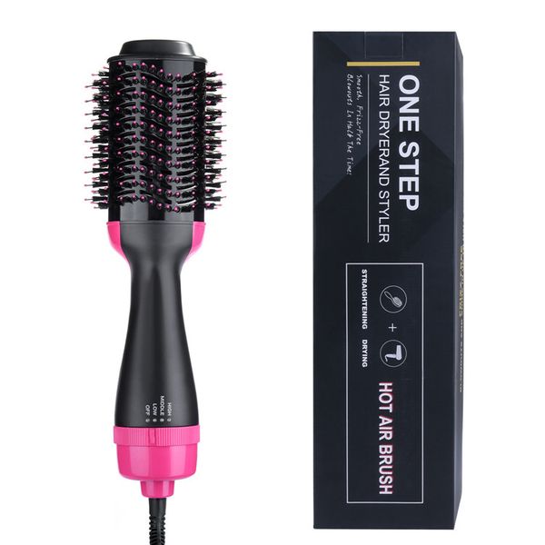

Air bru h one tep 2 in 1 hair dryer tyler volumizer multi functional traightening curly hair bru h with negative ion
