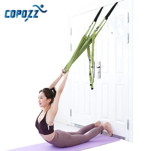 

resistance bands adjustable flexibility stretching leg yoga stretch belt hammock swing ballet dance gymnastics training
