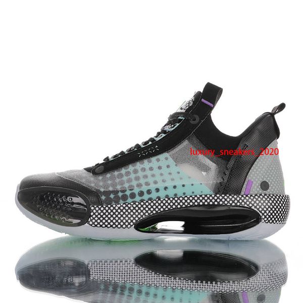 

new jumpman xxxiv 34 xxx4 eclipse blue void green white black 22 colours mens kids basketball shoes for 34s men sports sneakers, Black;red