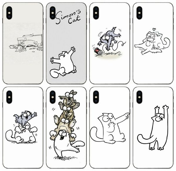 

tongtrade] саймонса симонова cat уникальный чехол для iphone 11 pro max x xs 8s 8 7s 7 6s 6 5s galaxy a8 plus huawei mate 30 sony xperia e3