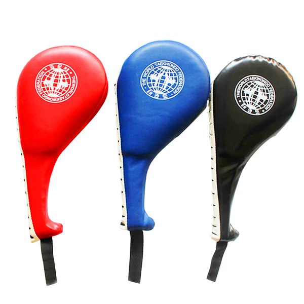 

kids taekwondo pu rebound sponge double kick pad target tae kwon do karate kickboxing training sale b2c shop