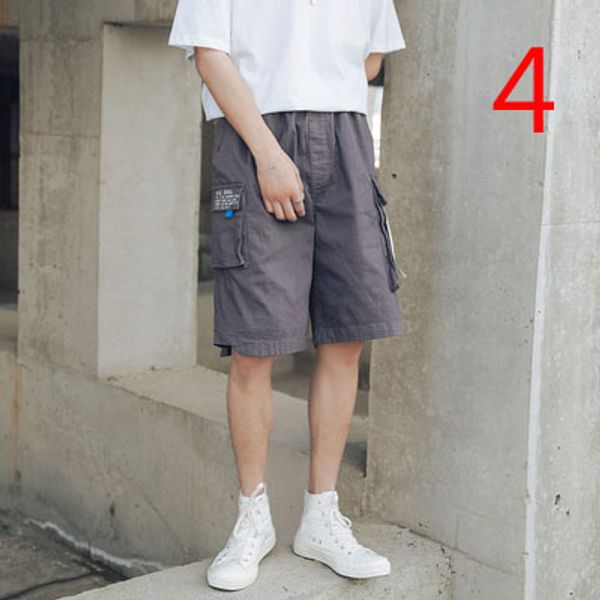 

shorts men loose sports breathable casual pants female 2019 summer tide brand, White;black