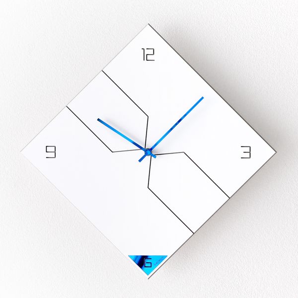 

white simple luxury wall clock nordic living room modern minimalist creative mute art reloj kitchen clock watch mechanism sc039