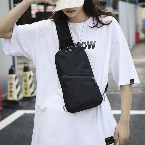 

waist bags men nylon waterproof chest bag 2021 outdoor travel pouch pack women crossbody belt shoulder