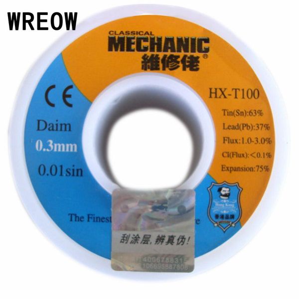 

phone repair solder tin wire 63/37 tin lead rosin core solder flux welding iron wire reel repair tool for soldering