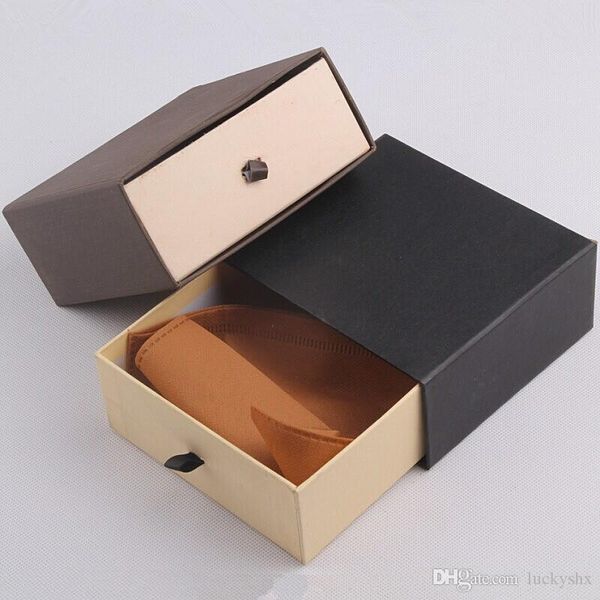 

13*13*5.8cm very good quanlity gift packing boxes ,the belt box. grade gift box for your product ing, Black;brown